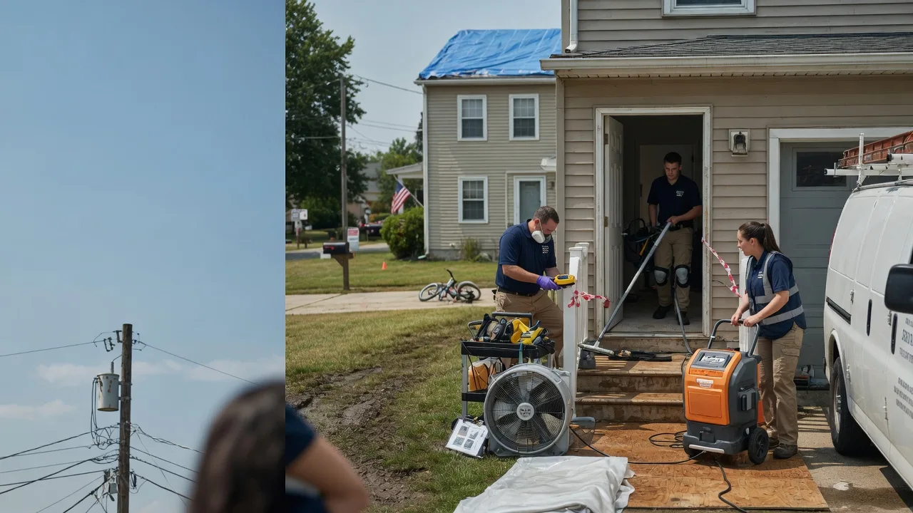 Water Damage Repair in Coopersville, MI near me